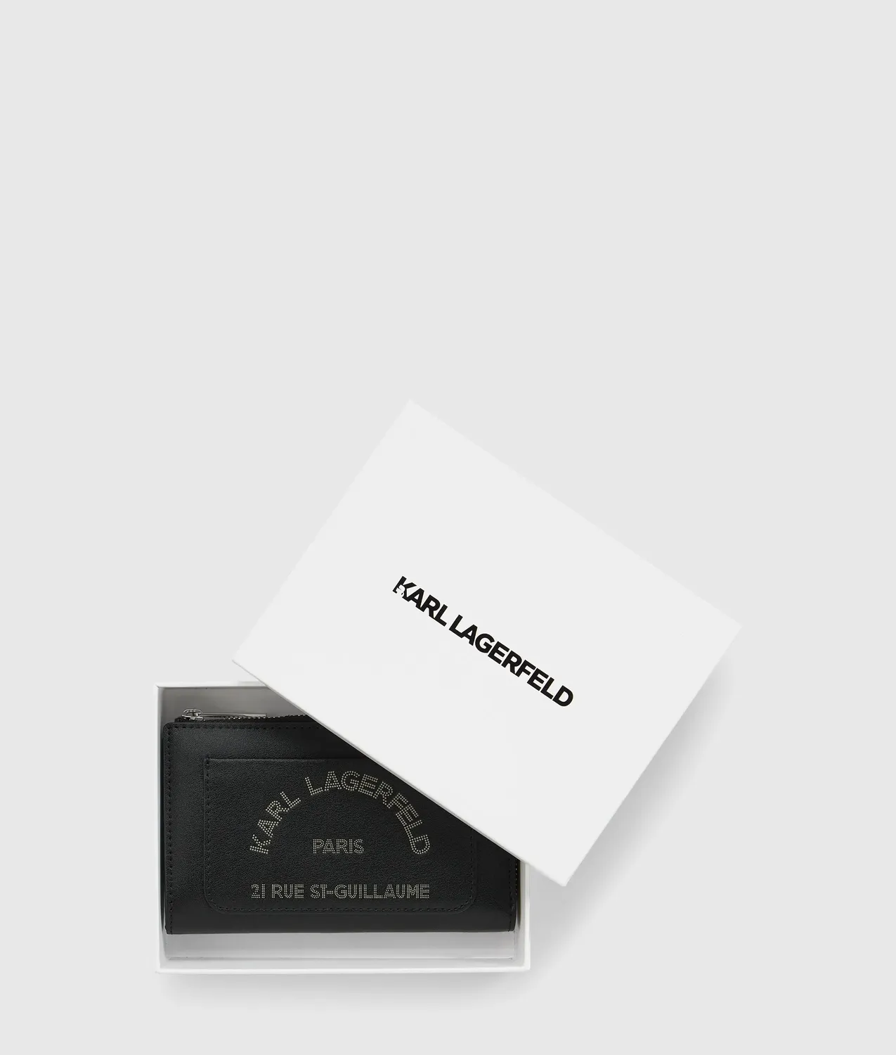 Karl Lagerfeld K/Daily Geldbörse Zip Leder