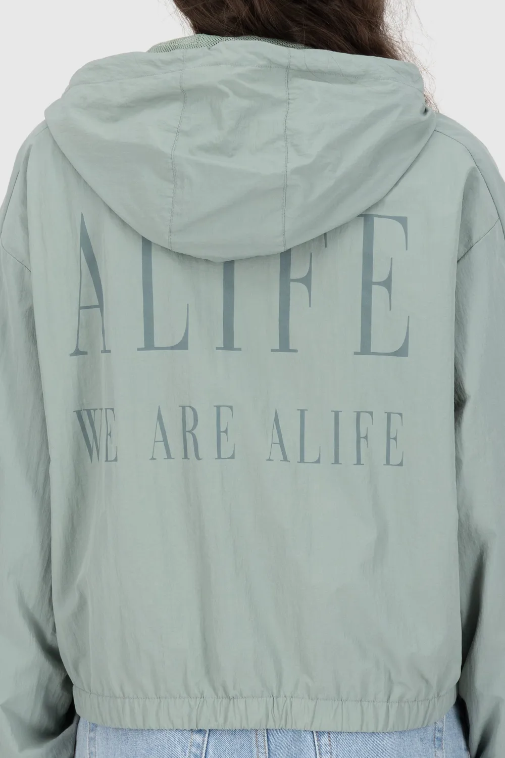 Alife & Kickin JovanaAK A Jacke Hellgrün Nylon vegan