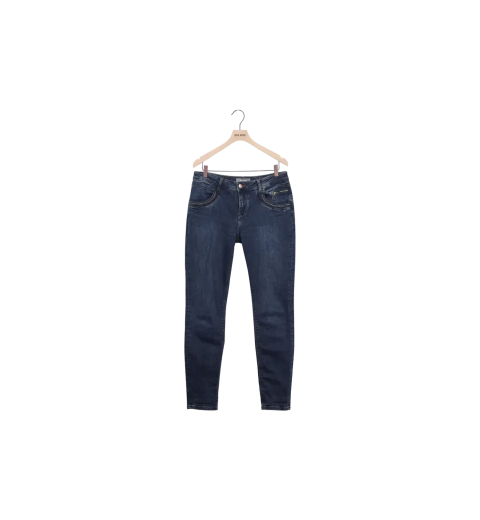 Mos Mosh MMNaomi Colla Jeans Tapered Dark Blue 27