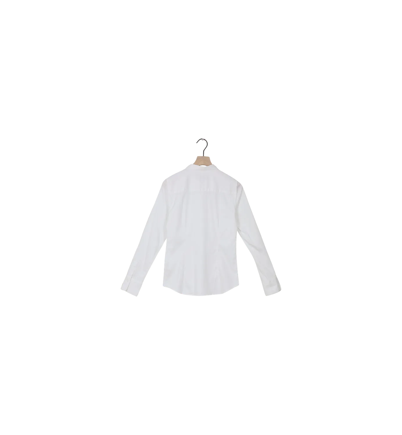 Mos Mosh MMTilda Hemd Weiss S tailliert Stretch