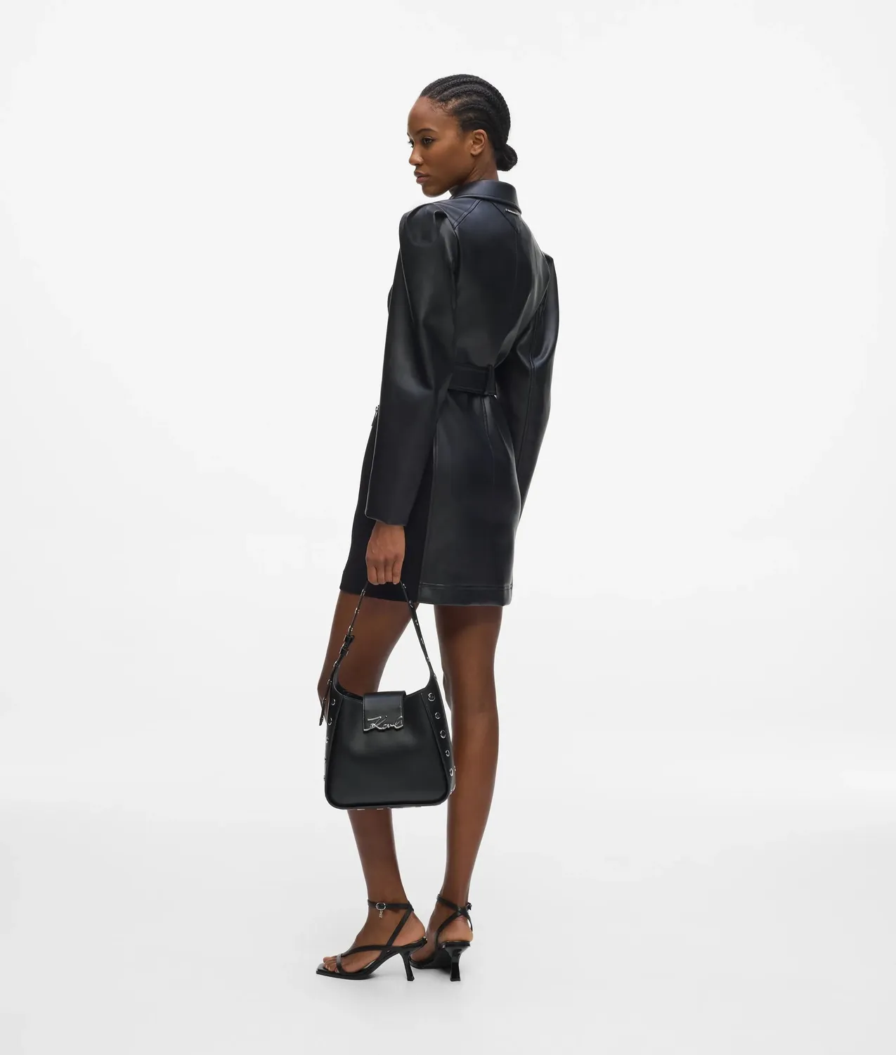 Karl Lagerfeld K/Signature Dome Stud Hobo Bag Damen Nieten