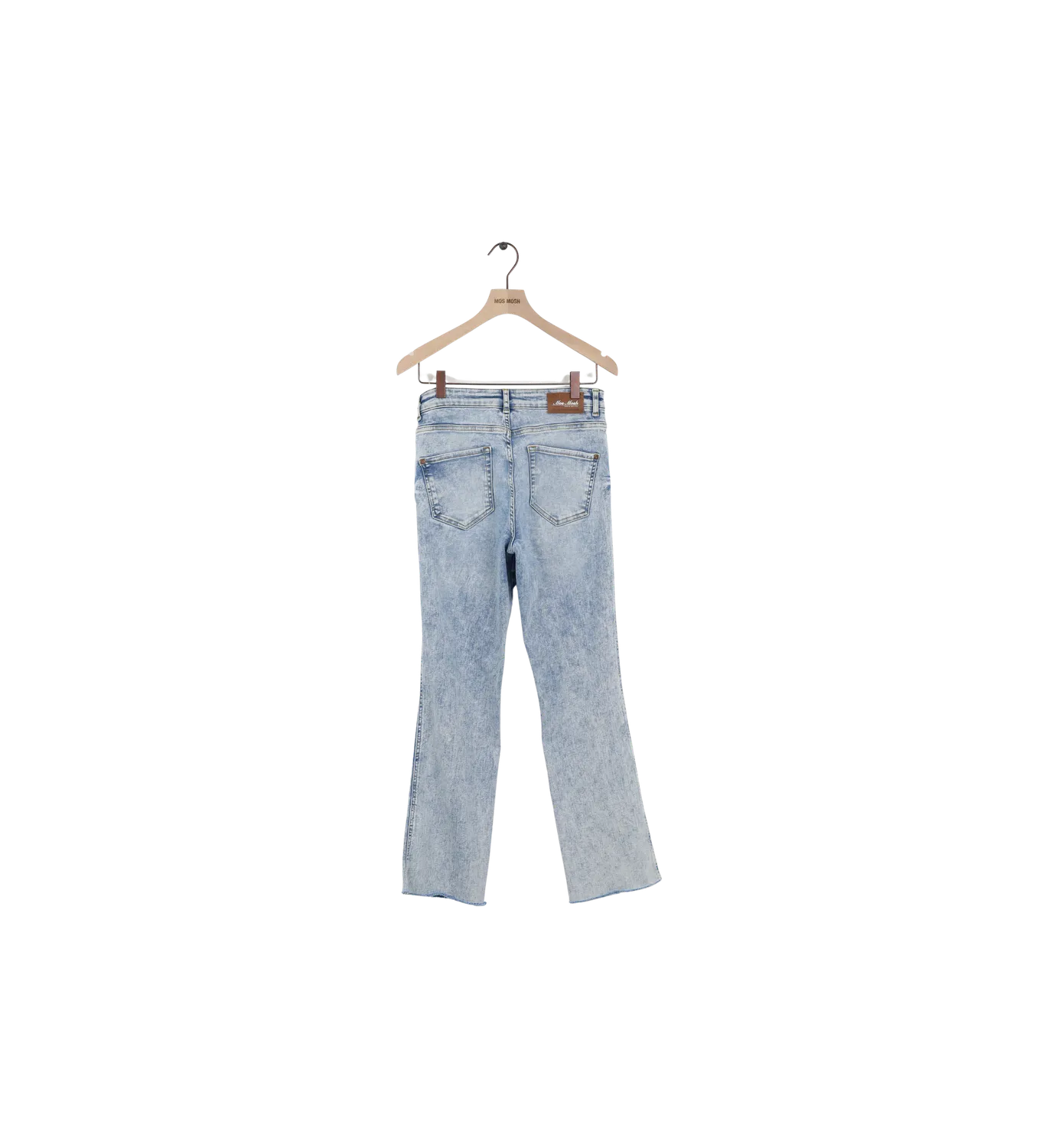 Mos Mosh MMAshley Evita Jeans Blau 27 High-Waist Flare