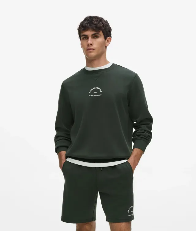 Karl Lagerfeld Rue St-Guillaume Sweatshirt Herren Rundhals