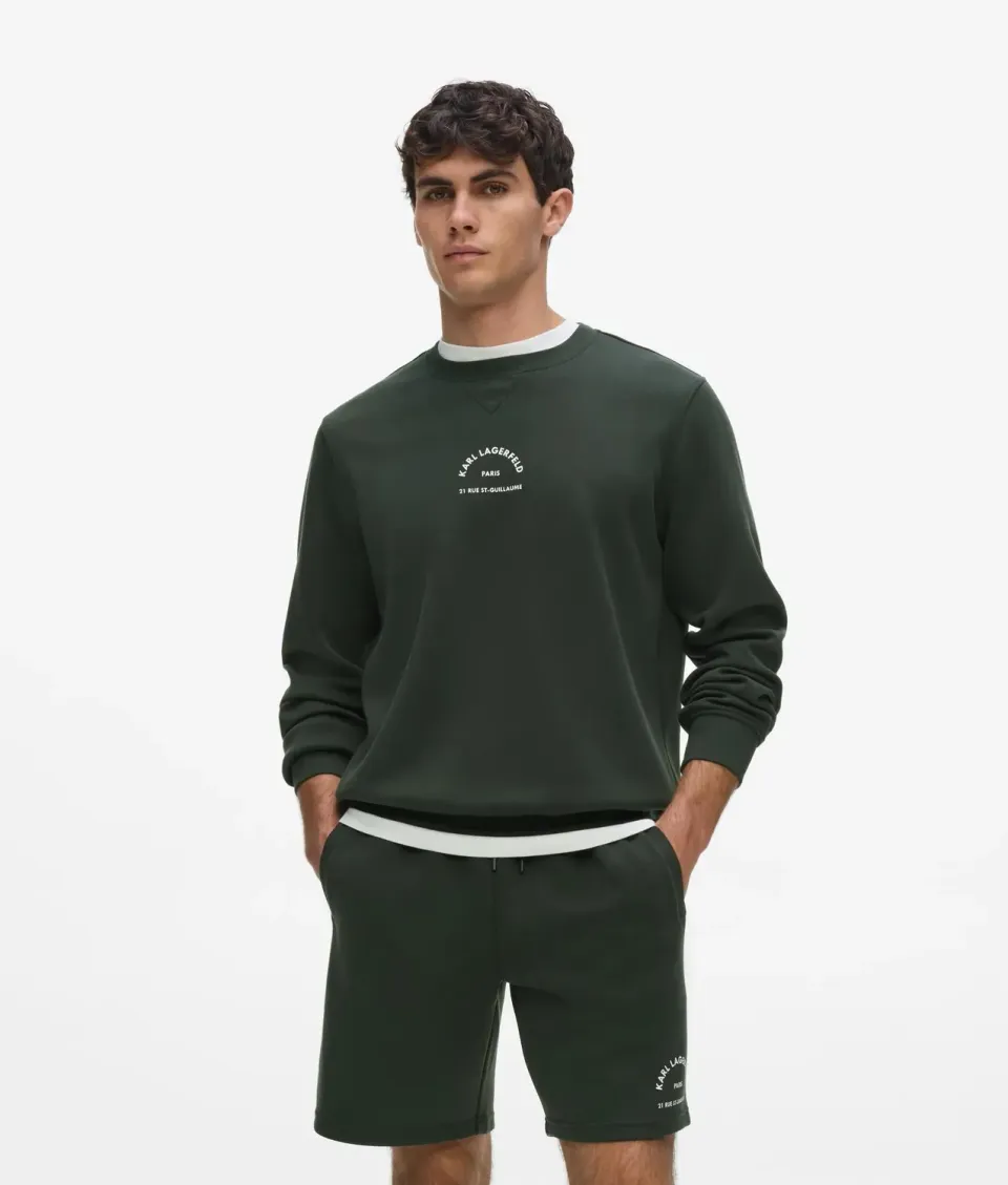 Karl Lagerfeld Rue St-Guillaume Sweatshirt Herren Rundhals