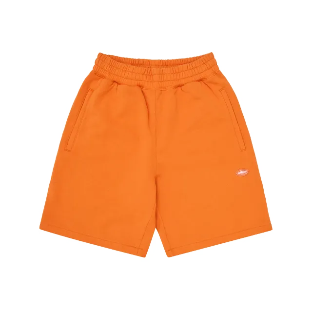 Corteiz Mini Island Sweatshort Orange Baumwolle