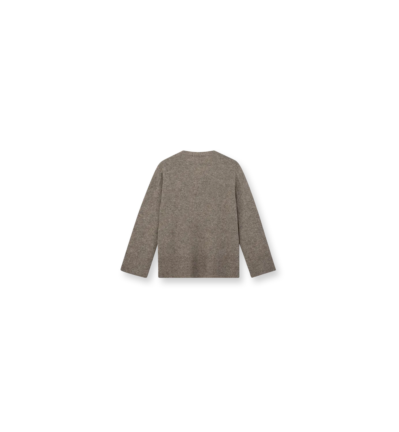 Mos Mosh MMHZen Tile Strickjacke Grey Melange