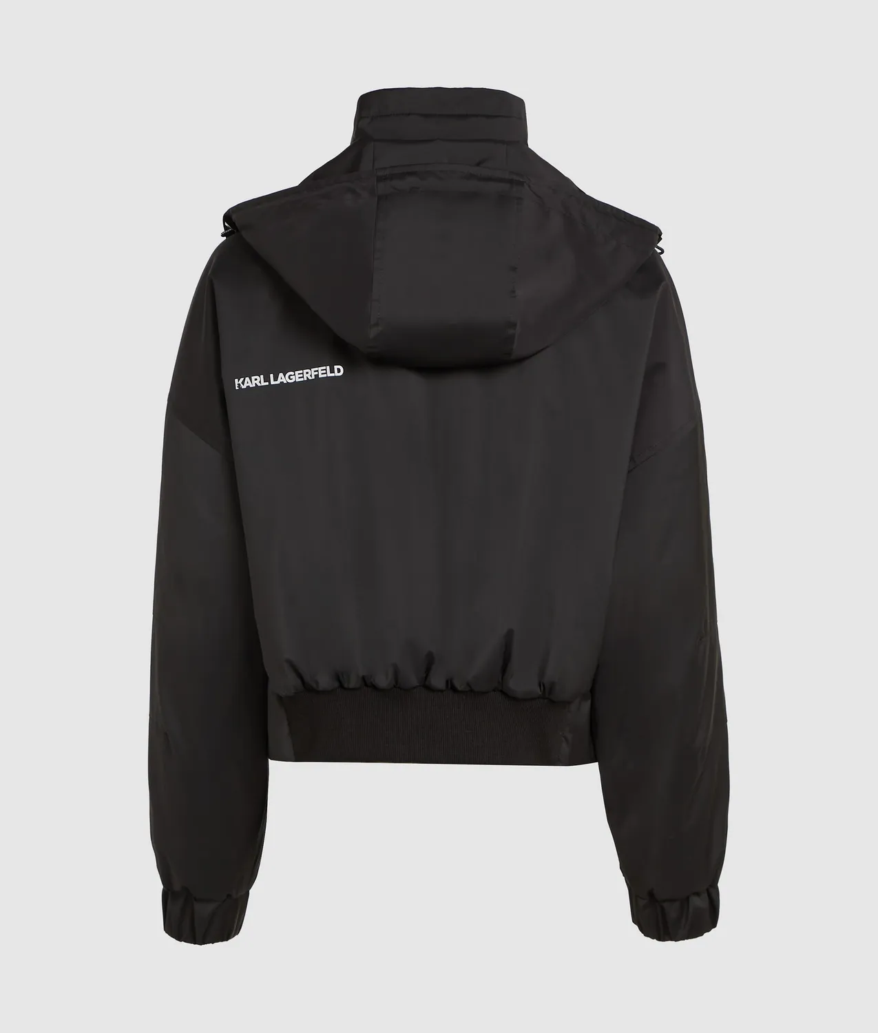 Karl Lagerfeld Ikon Kapuzenjacke leicht schwarz