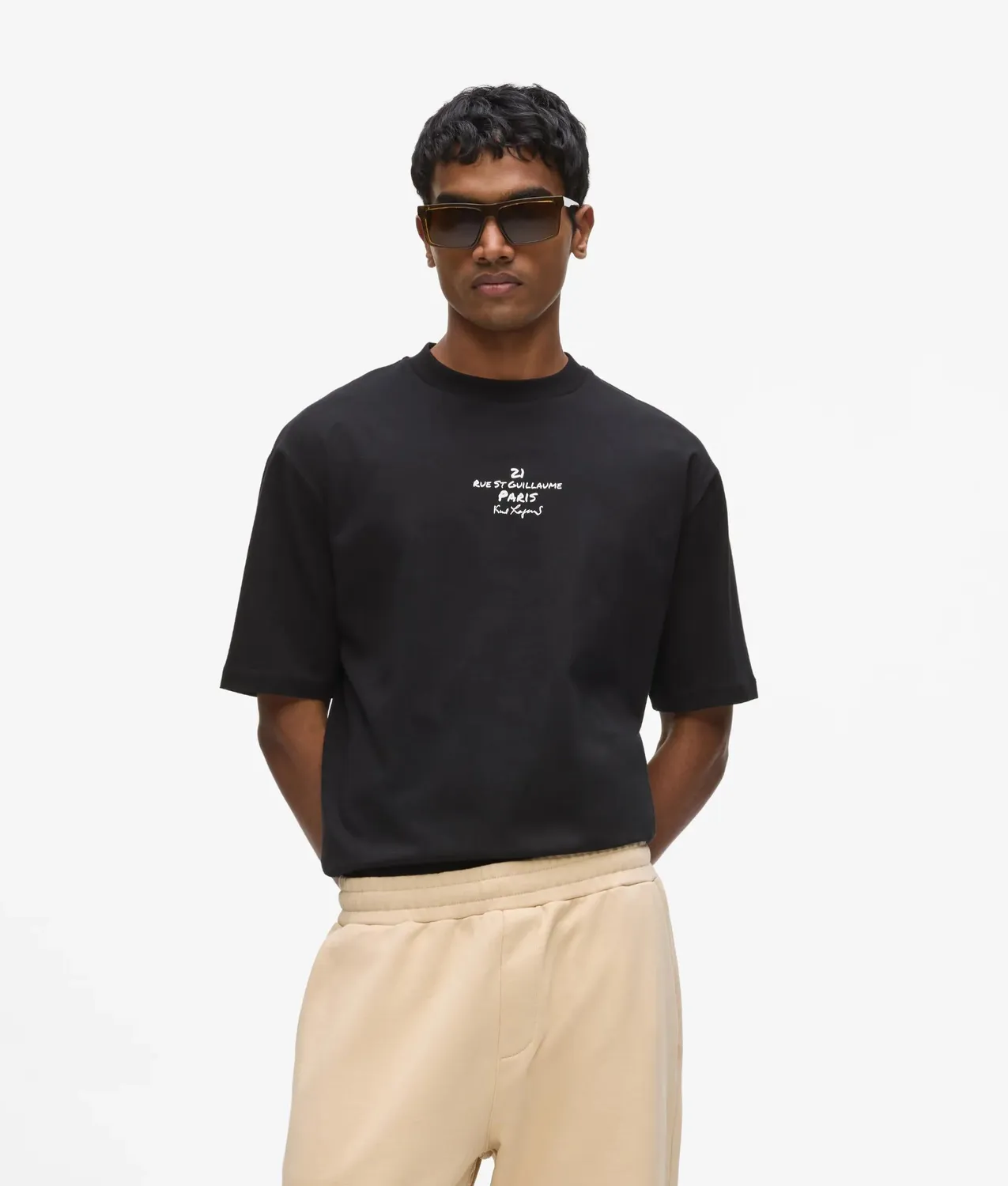 Karl Lagerfeld Maison de Karl T-Shirt Herren Loose-Fit