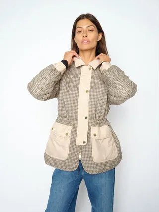Mos Mosh MMAnna Rye Steppjacke Karo Leicht