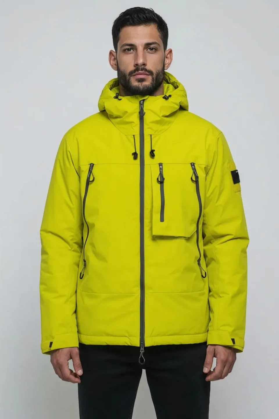 Alife & Kickin MosesAK A Winterjacke Gelb Herren