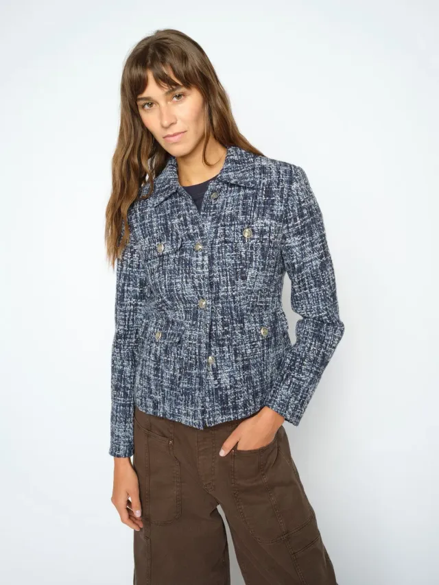 Mos Mosh MMFione Leoni Jacke Salute Navy Regular