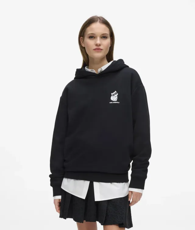 Karl Lagerfeld Ikon Choupette Hoodie Oversize Unisex