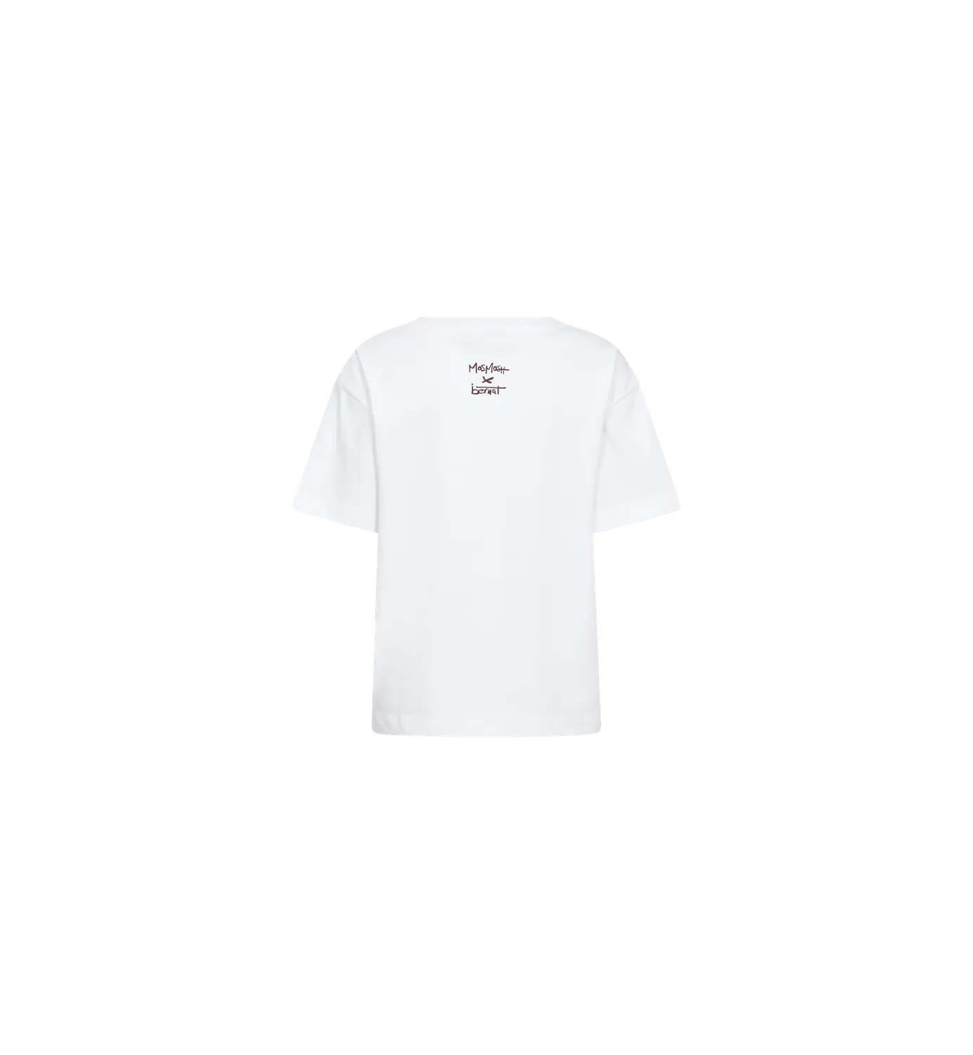 Mos Mosh MMBernat O-Neck Tee weiß relaxed Print
