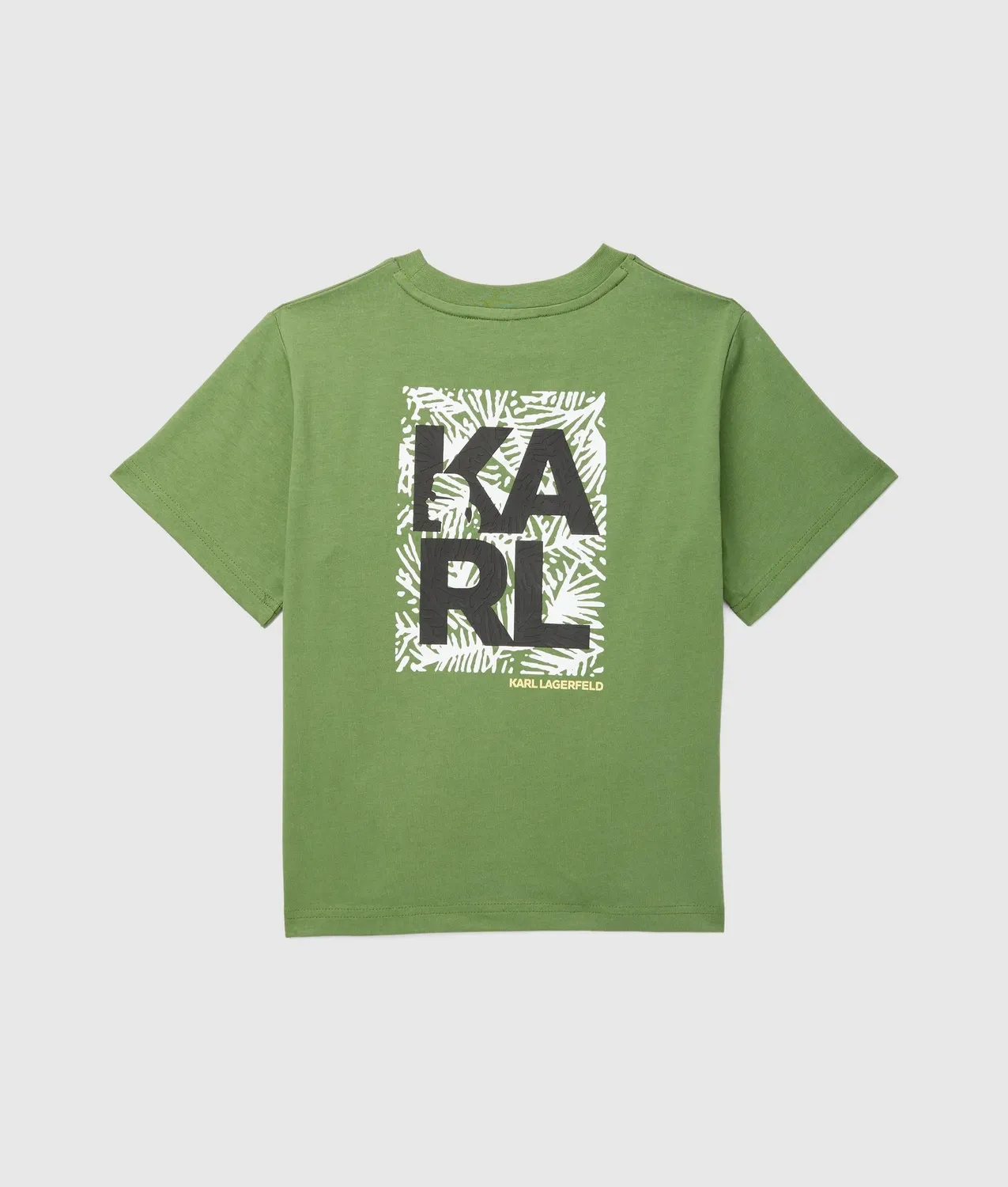 Karl Lagerfeld Boys Karl Letters T-Shirt Kinder Baumwolle