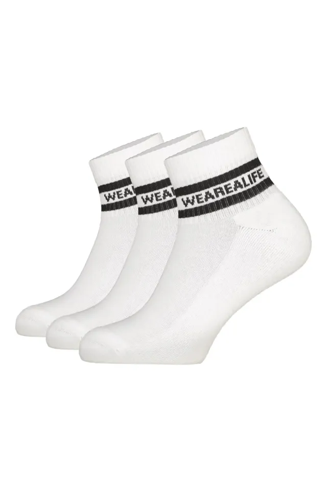Alife & Kickin RikaAK Socken Weiß 3er Pack Knöchel