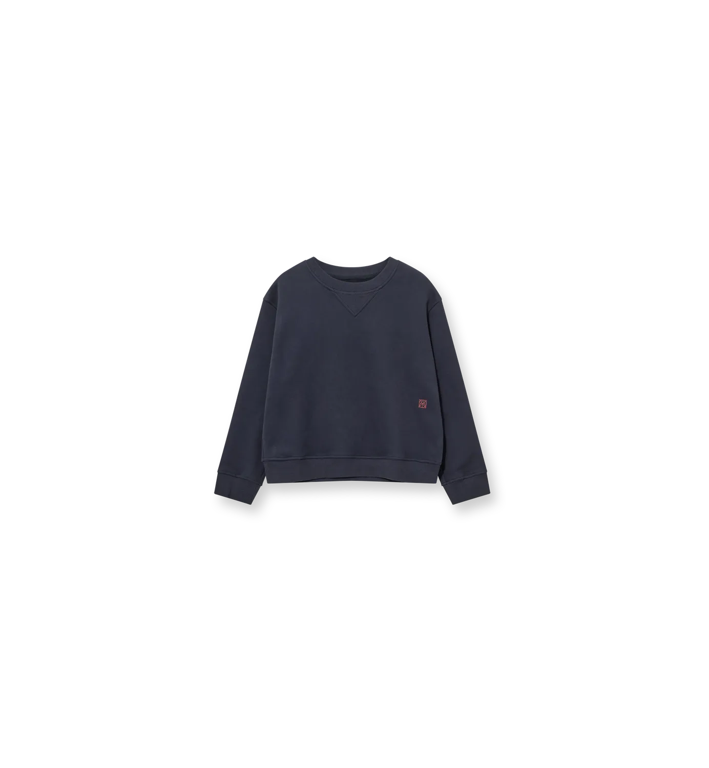 Mos Mosh MMHPeace Out Sweatshirt Baritone Blue Oversize