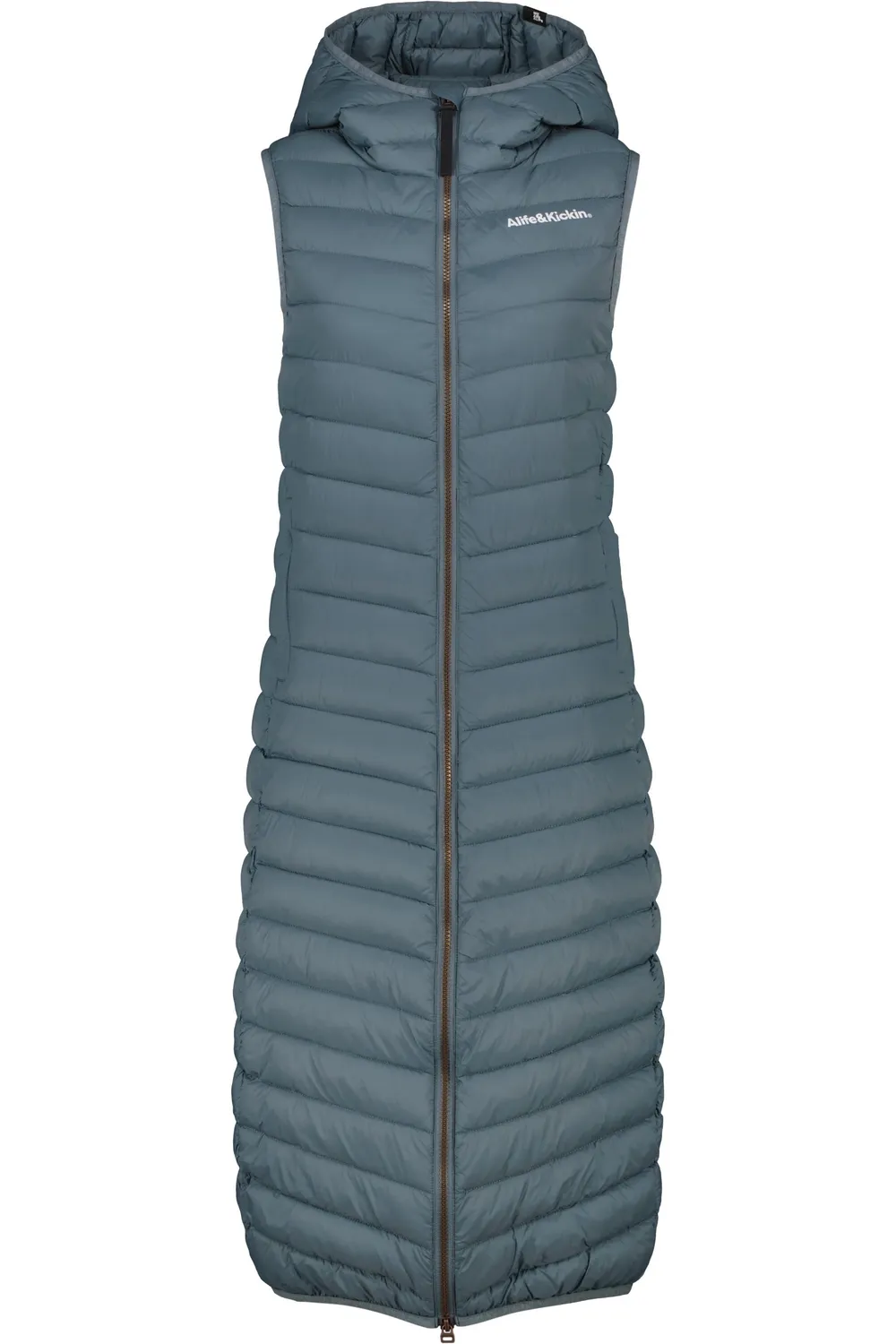 Alife & Kickin JurinaAK A Lange Weste Hellblau Damen