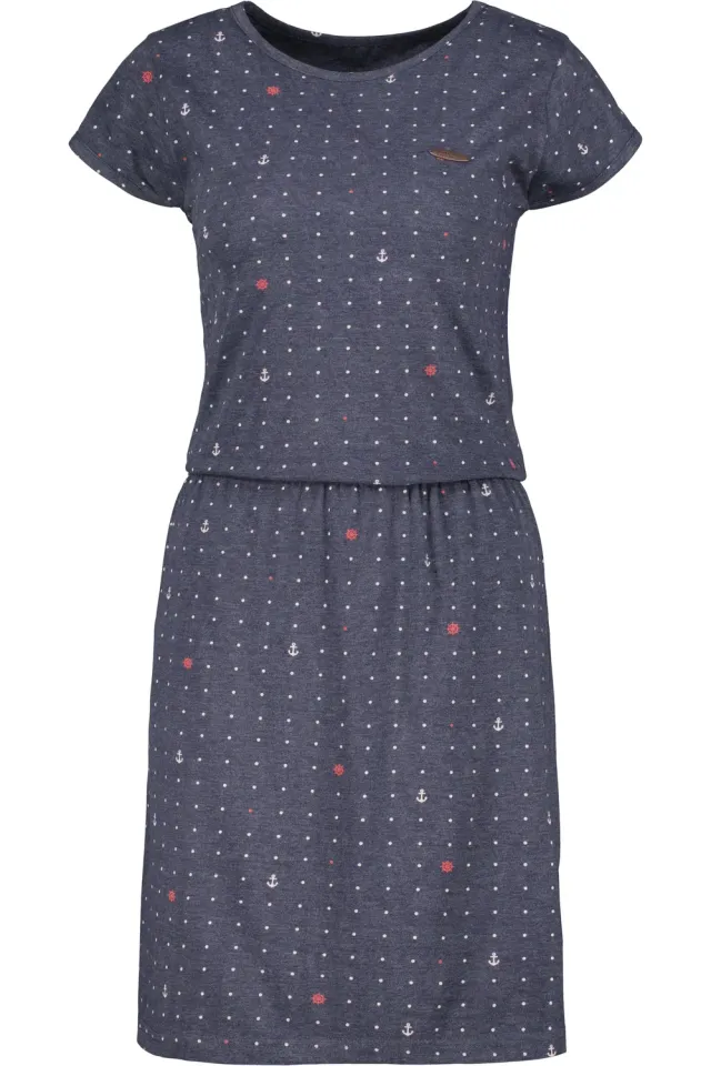 Alife & Kickin ShannaAK B Sommerkleid Damen dunkelblau Muster
