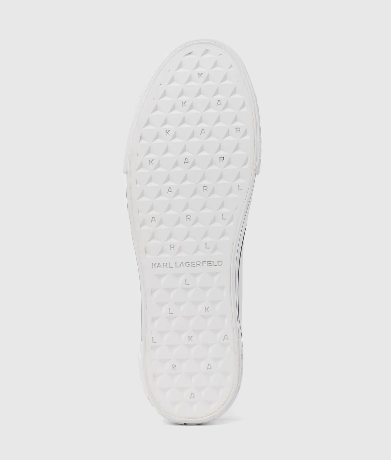 Karl Lagerfeld Ikon Kampus Max High-Top Sneaker Leder