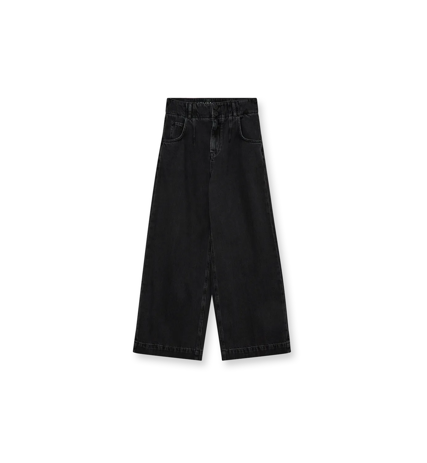 Mos Mosh MMHNoble Drapy Pant Schwarz Ankle