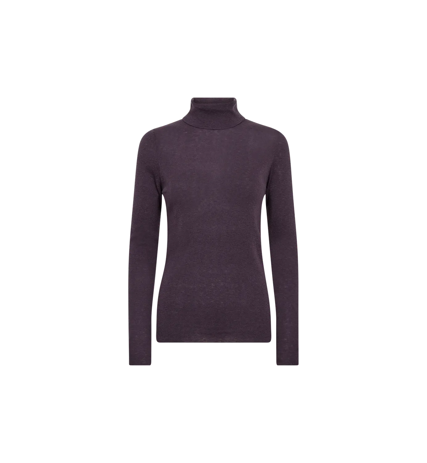 Mos Mosh MMBouch Rollneck Pullover Wolle Slim Braun