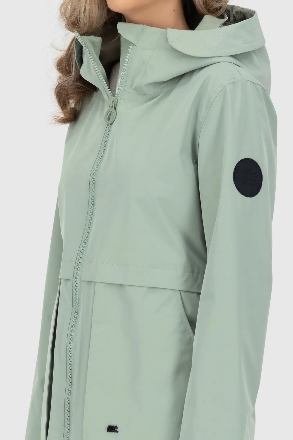 Alife & Kickin NoelieAK A Parka Hellgrün leicht
