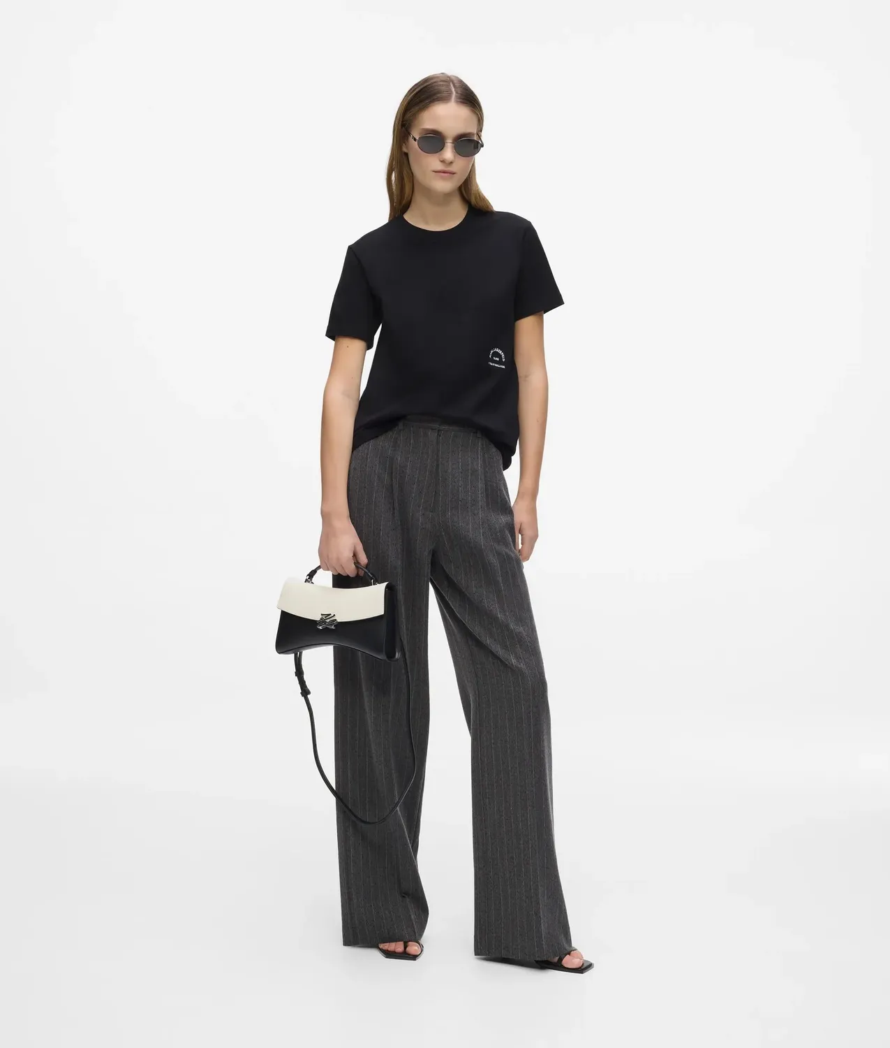 Karl Lagerfeld Rue St-Guillaume Regular Fit T-Shirt Bio-Baumwolle
