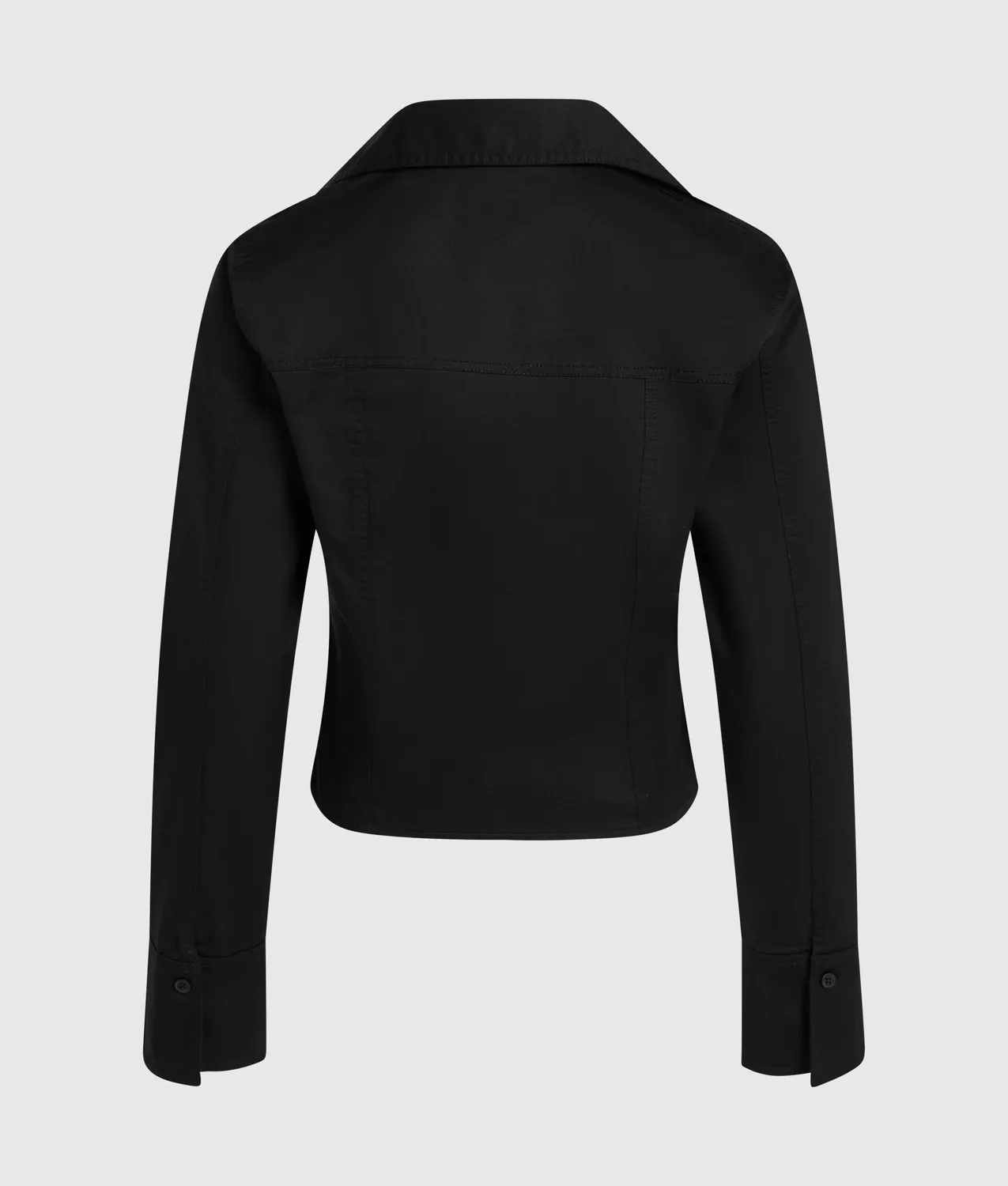 Karl Lagerfeld Jeans Fitted V-Neck Bluse XS-XL Tailliert