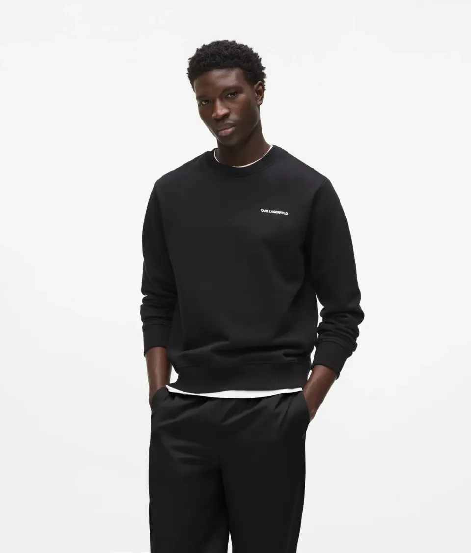 Karl Lagerfeld Rue St-Guillaume Sweatshirt Regular Fit Rückenprint