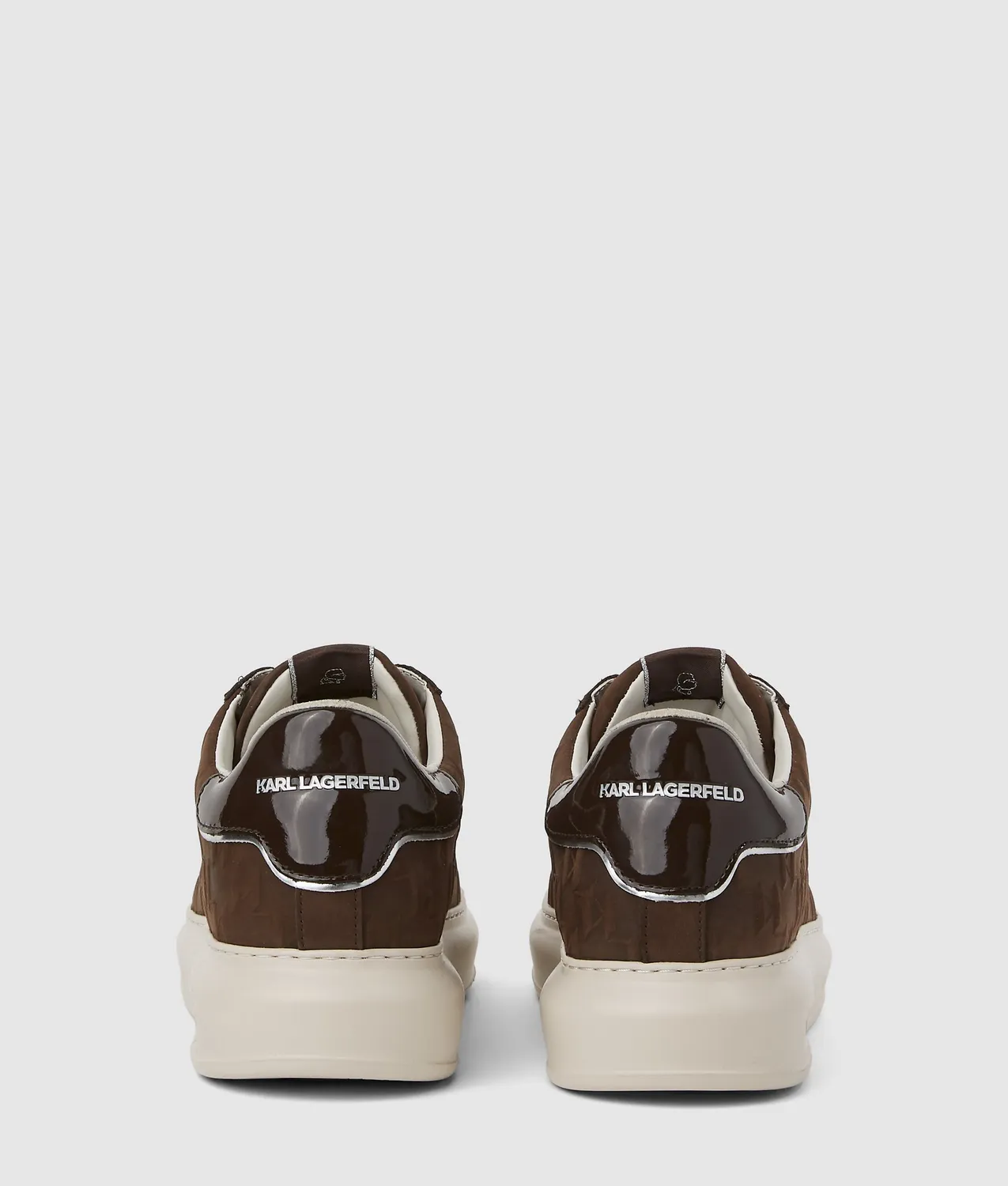 Karl Lagerfeld Monogram Kapri Sneaker Nubuk Größe 7-13 Logo