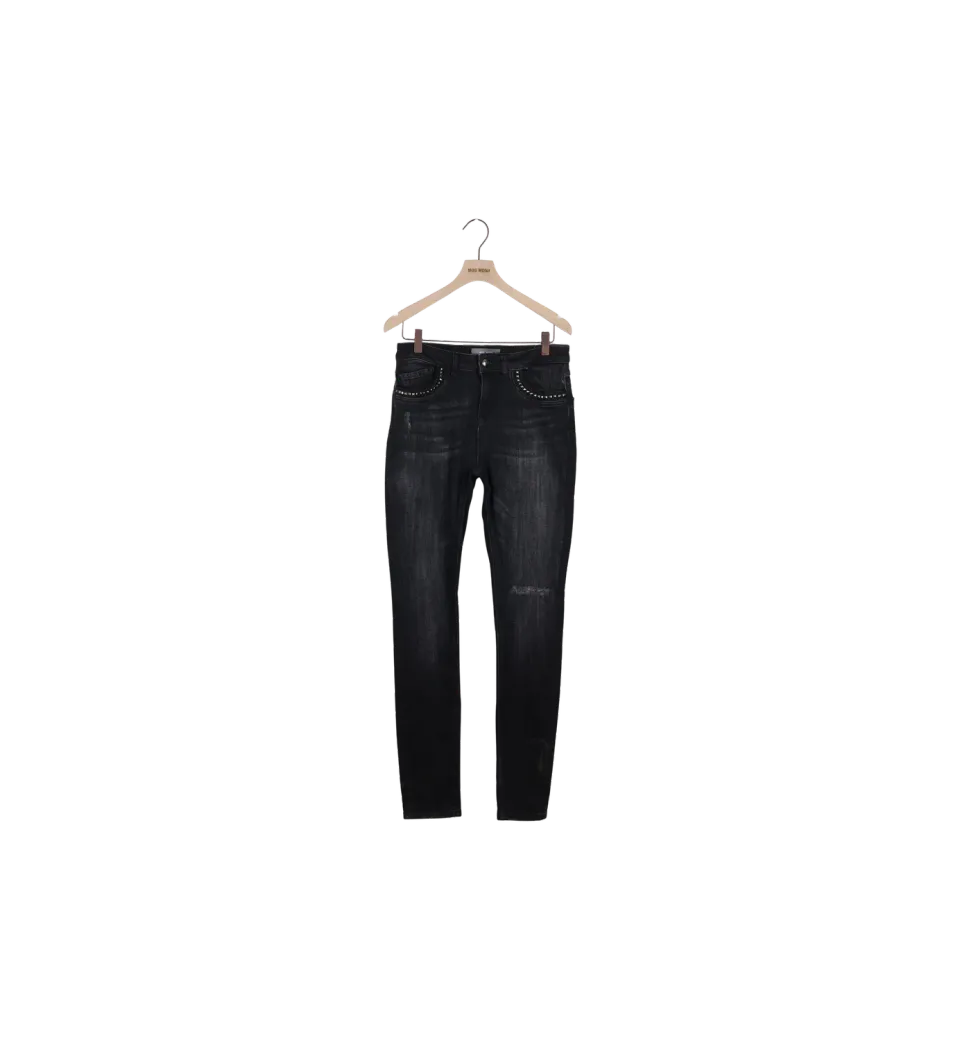 Mos Mosh MMBradford Brushed Jeans Schwarz 26