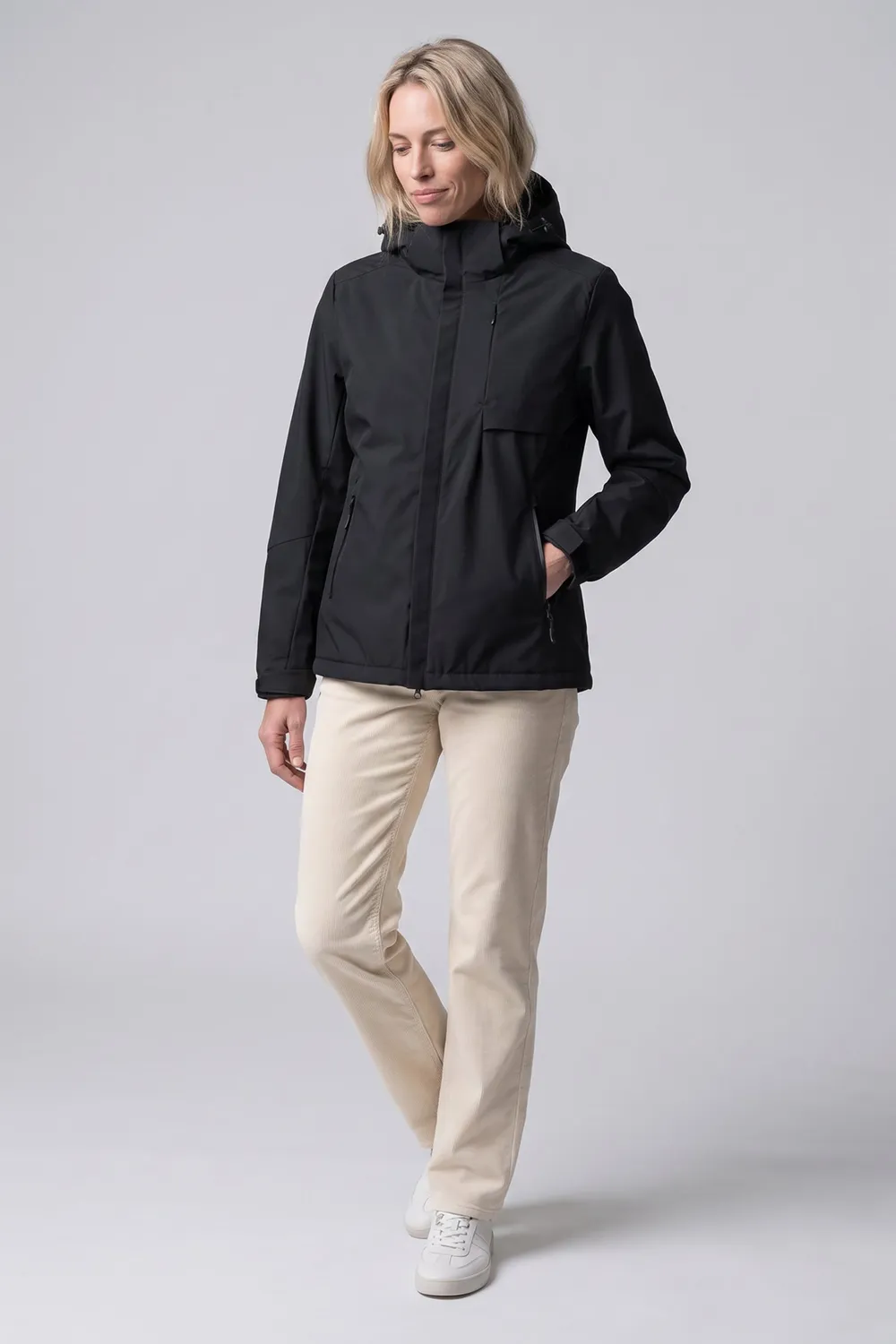 Alife & Kickin ThoraAK A Jacke Winterjacke Midnight Black