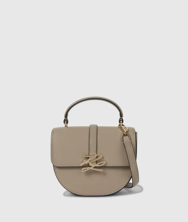 Karl Lagerfeld K/Autograph Henkeltasche Drop Leder