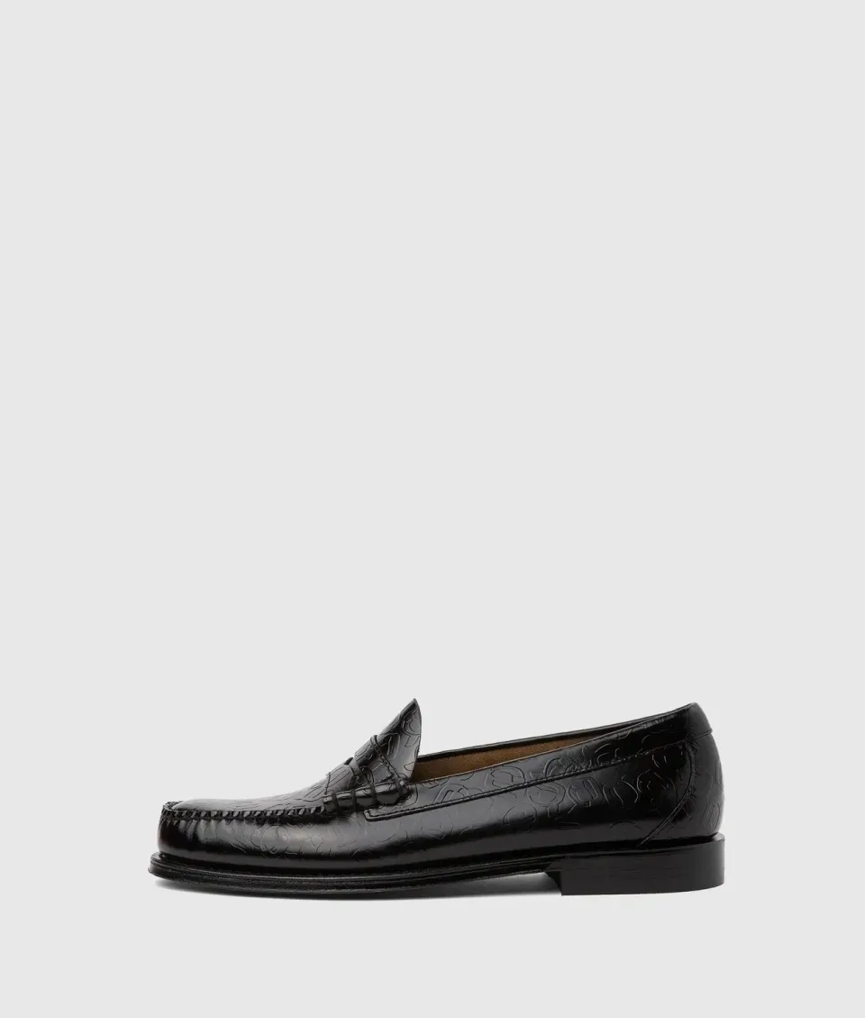 Karl Lagerfeld KL X G.H.BASS Ikon NFT Loafer Leder