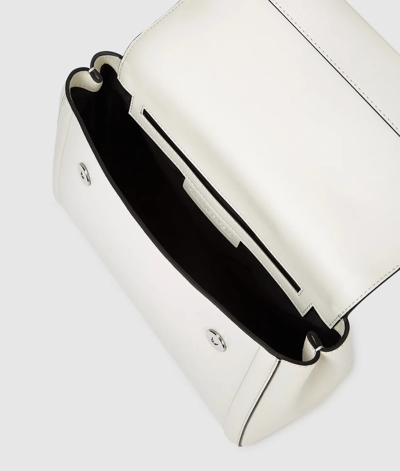 Karl Lagerfeld K/Autograph Top Handle Bag Leder schwarz