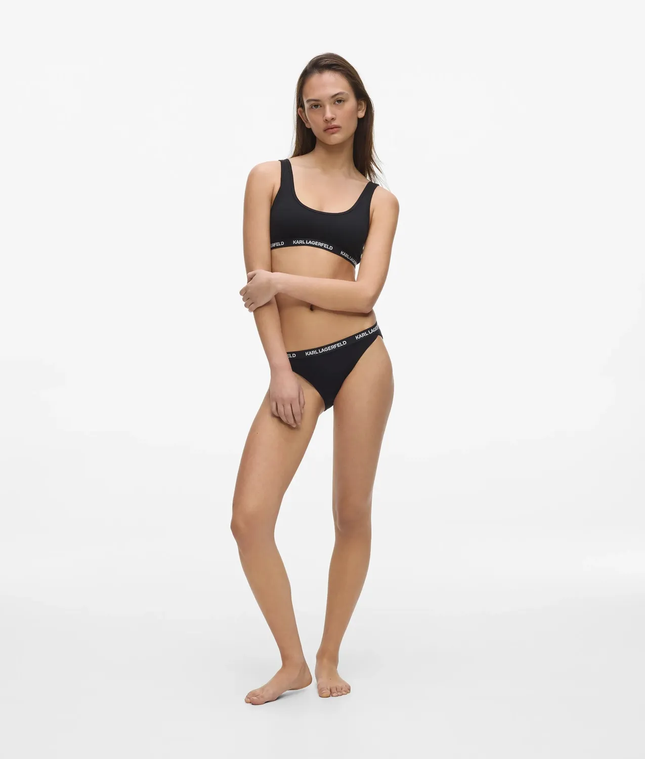 Karl Lagerfeld Logo Brief Slip Bio-Baumwolle XS-XL