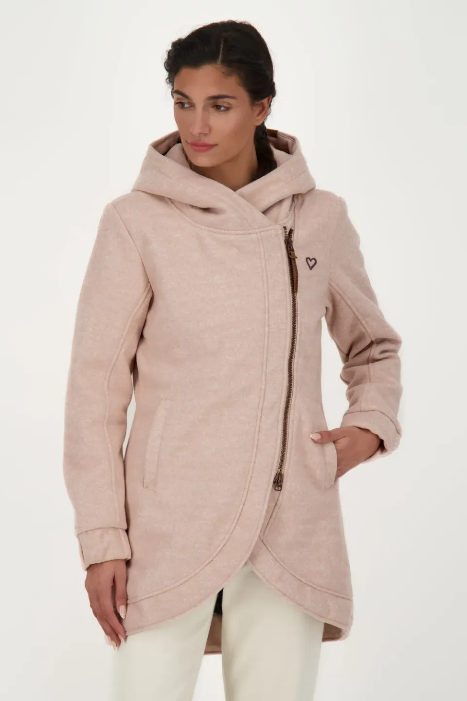 Alife & Kickin CarlottaAK J Mantel Rosa Winter