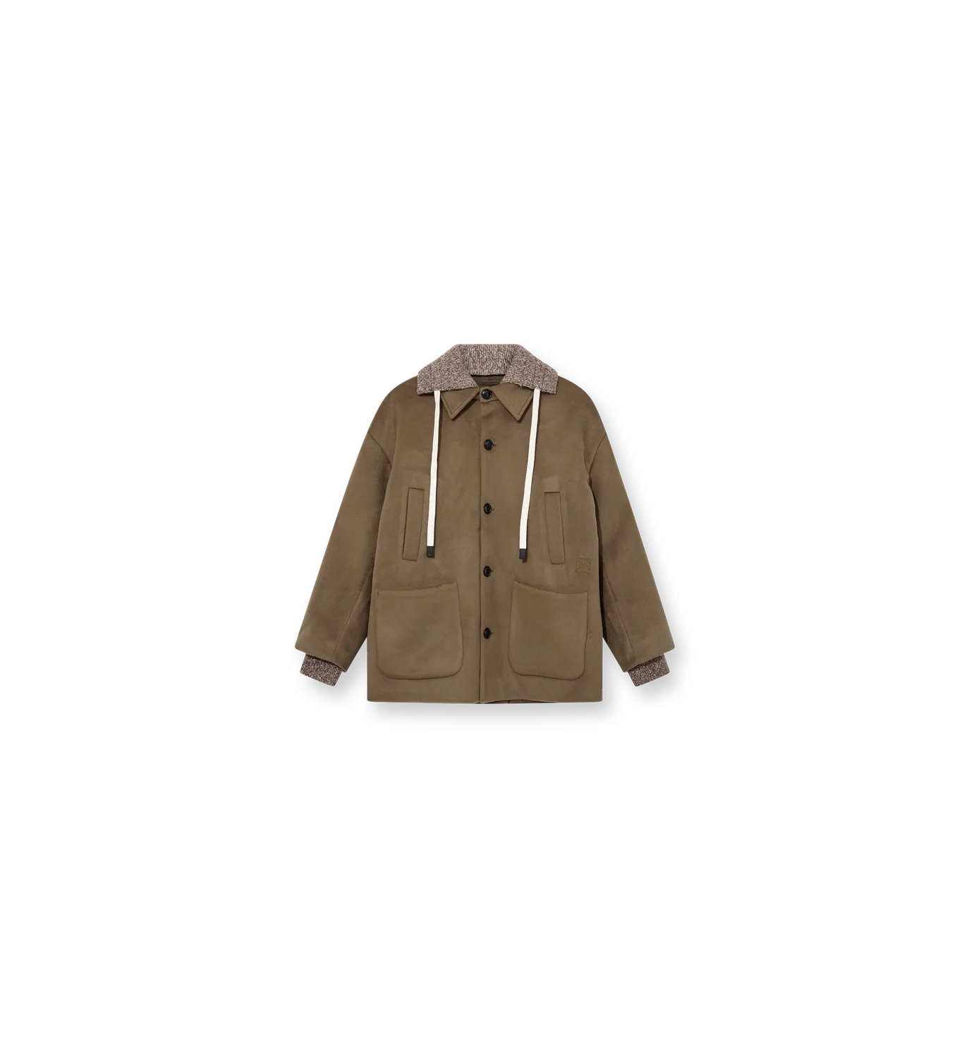 Mos Mosh Cover Cashmere Mantel Tarmac lang