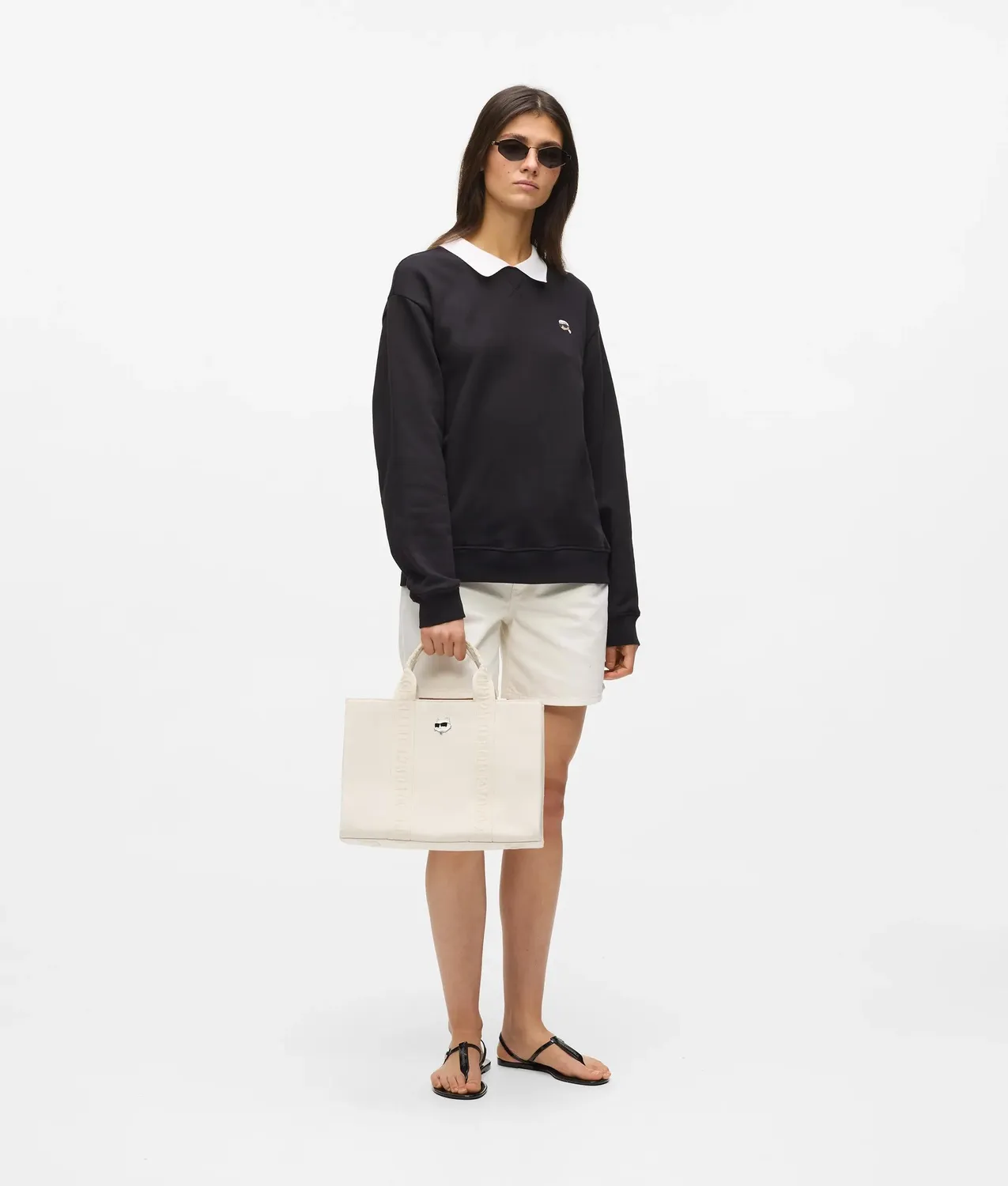 Karl Lagerfeld Ikon Choupette Tote Bag quadratisch