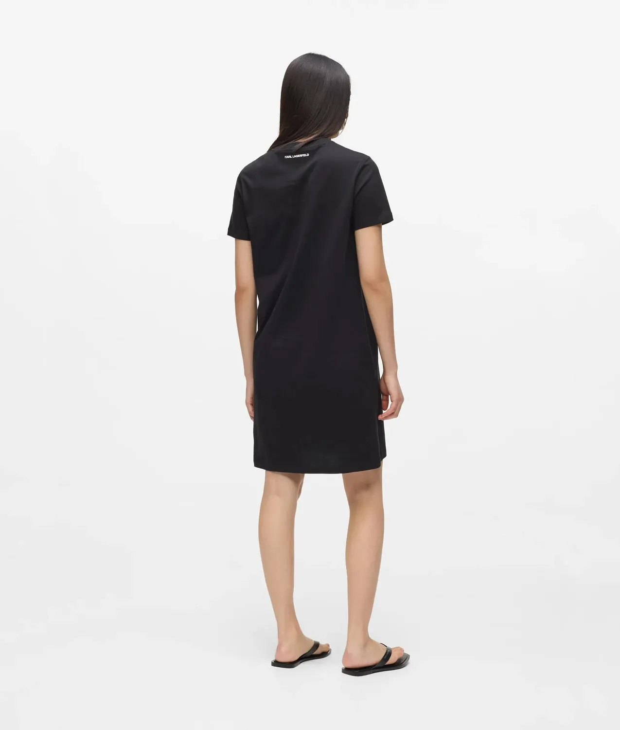 Karl Lagerfeld Rue St-Guillaume T-Shirt-Kleid Bio-Baumwolle