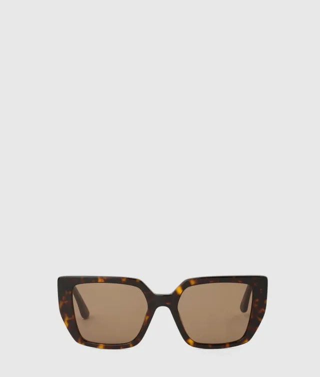 Karl Lagerfeld Autograph Chunky Sonnenbrille One Size