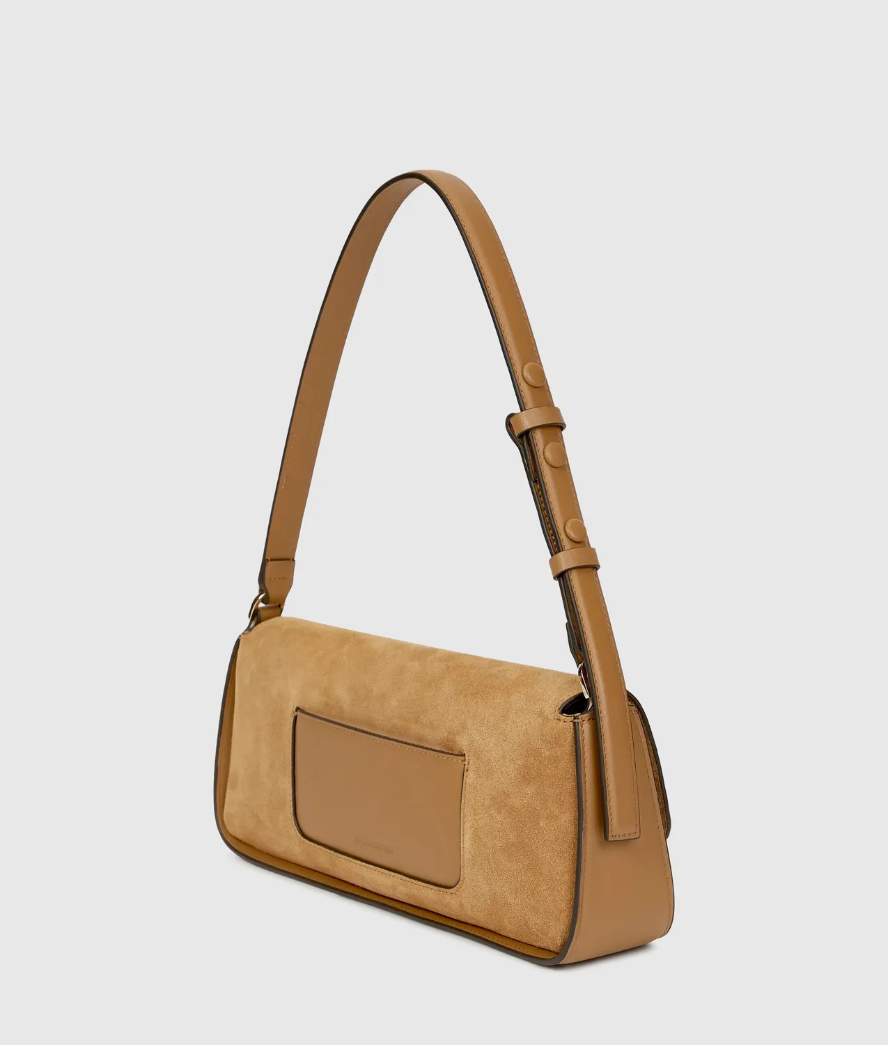 Karl Lagerfeld K/Signature Suede Umhängetasche Wildleder
