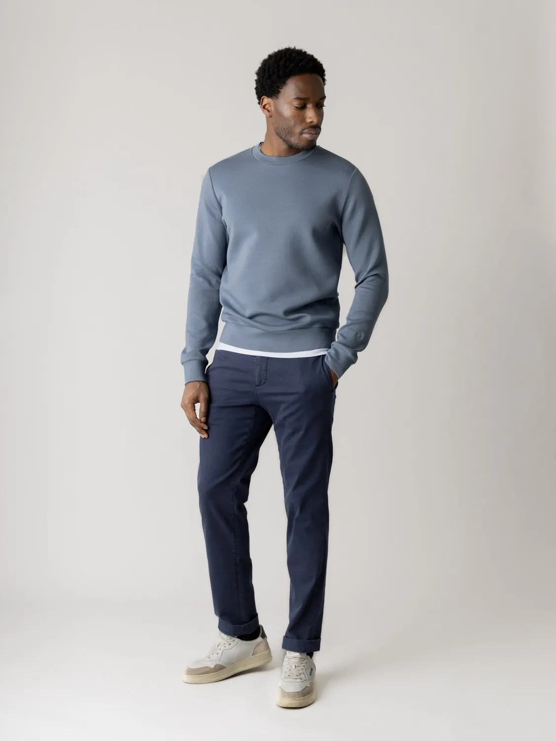 Mos Mosh MMPenn Paper Chino Hose Soft Army Regular