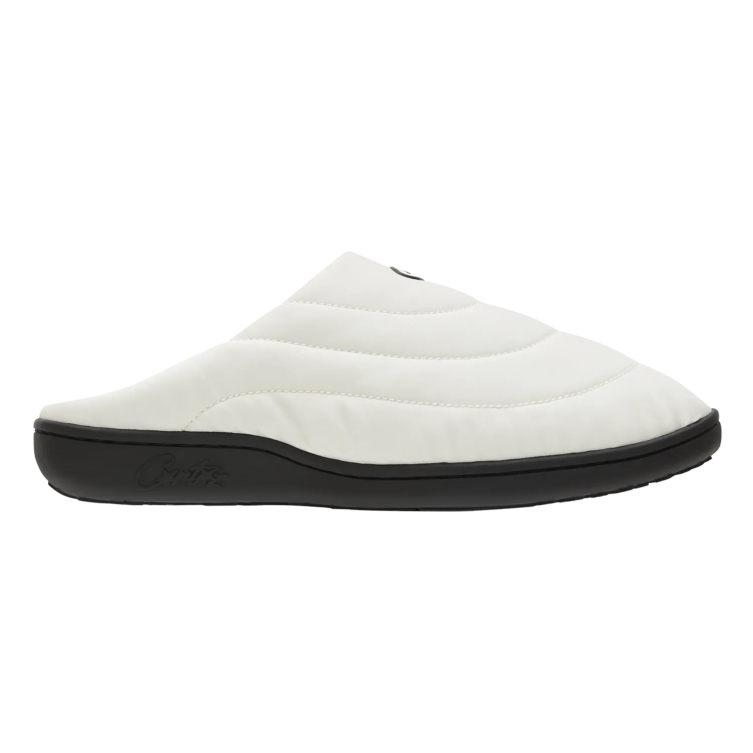 Corteiz Crib Crep Hausschuhe Weiß Gesteppt