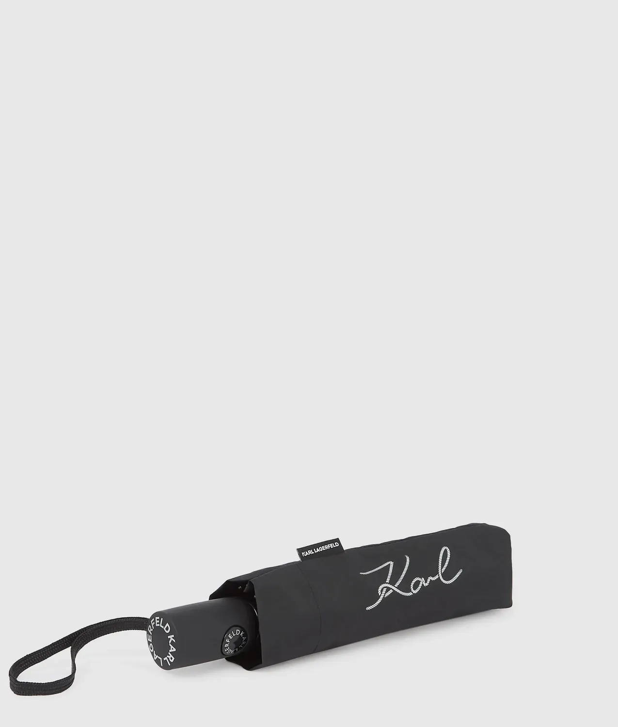 Karl Lagerfeld K/Signature Rope Regenschirm klein