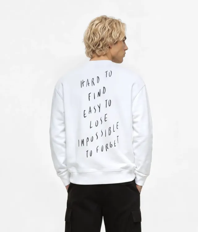 Karl Lagerfeld KL Jeans X Pietro Terzini Sweatshirt relaxed