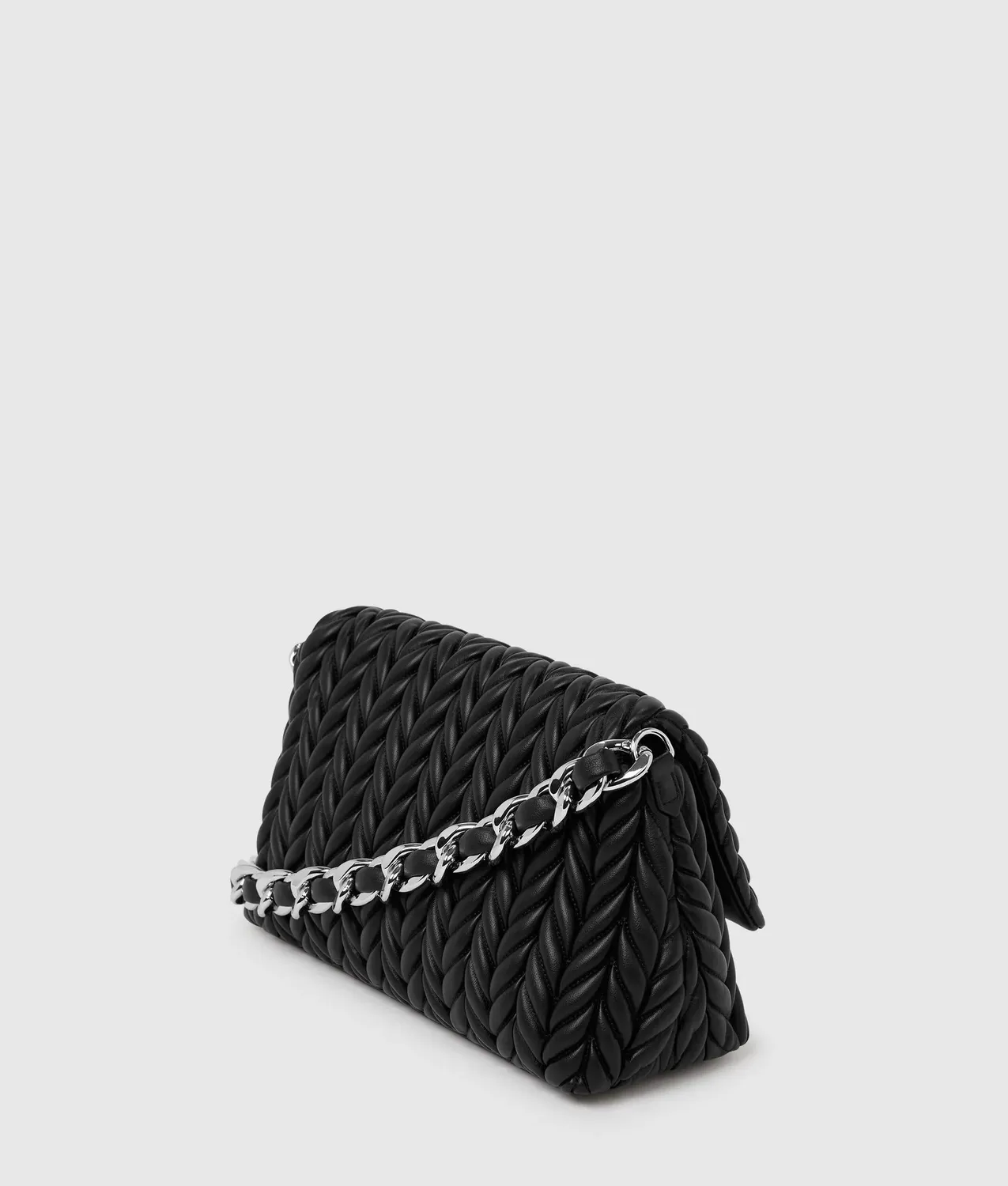Karl Lagerfeld K/Weave Schultertasche geflochten