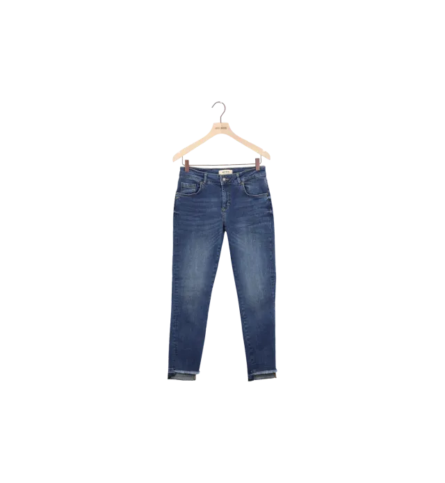 Mos Mosh MMSumner Step Blue Slim Jeans Blau 27 Secondhand