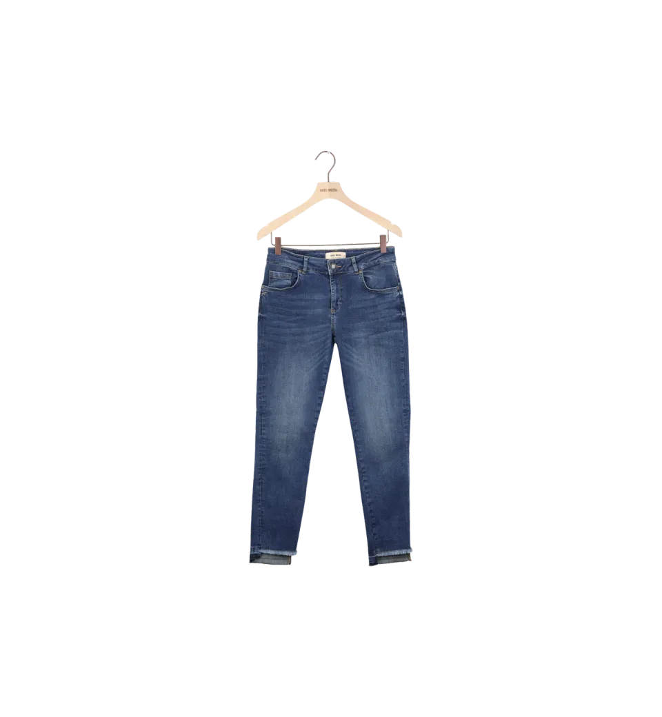 Mos Mosh MMSumner Step Blue Slim Jeans Blau 27 Secondhand