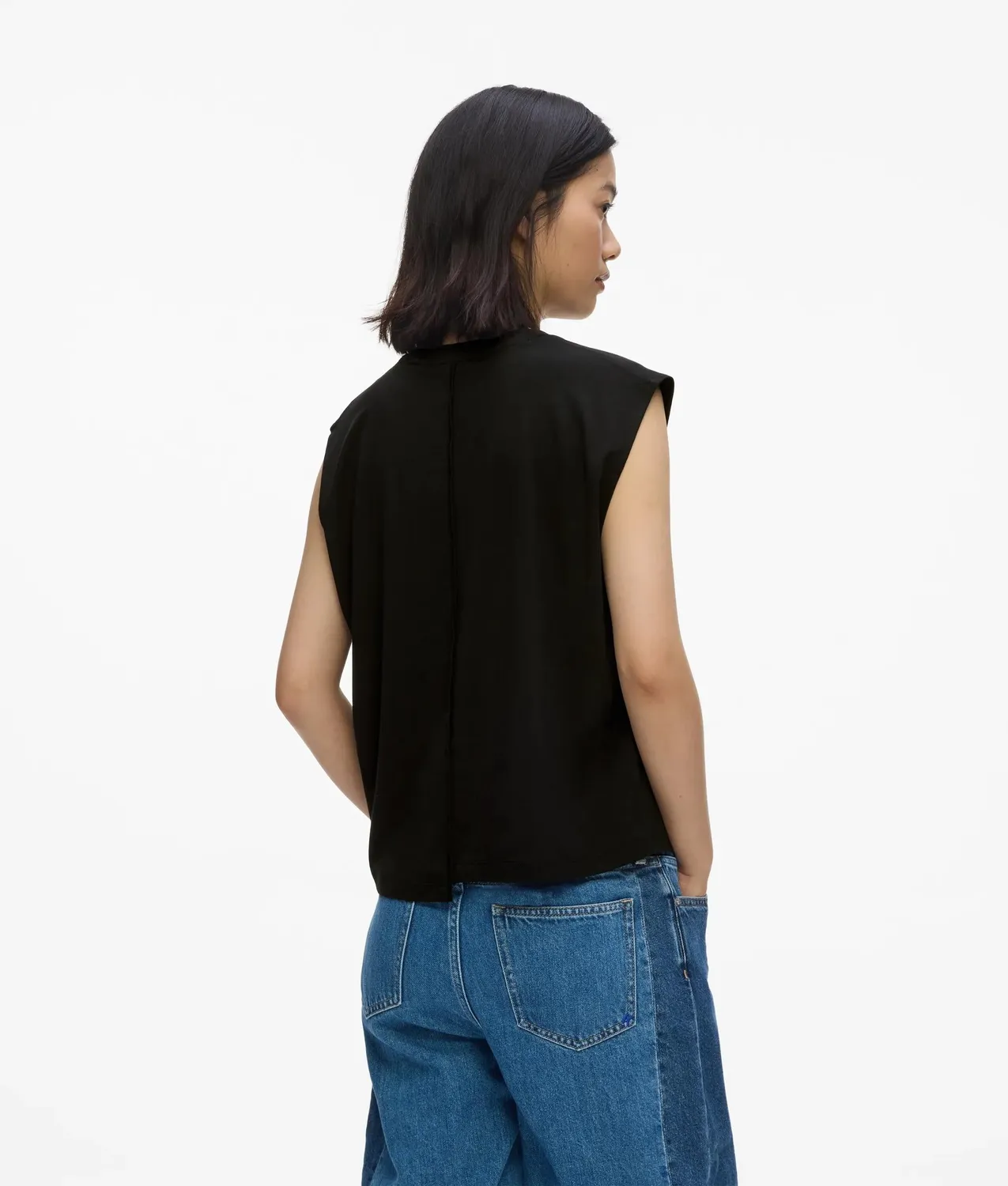Karl Lagerfeld Jeans Seam Tank Top Baumwolle regular